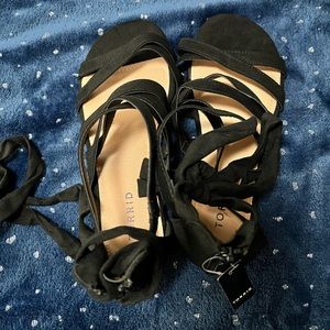 Torrid zip up gladiator sandals